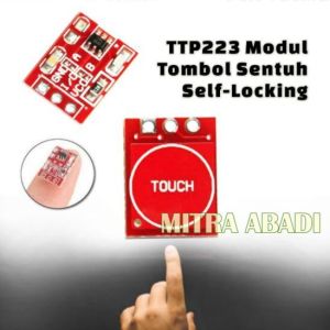 TTP223 Modul Tombol Sentuh SELF LOCKING