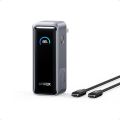 Anker Prime Power Bank, 9,600mAh Battery Pack with 65W Output, Built-in AC Plug, Supports PD 3.0 and PPS, 30W Fast Recharging, Sleek Portable Charger for MacBook Pro, iPhone 15 Series, Galaxy, iPad. 