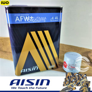 Oli Aisin Matic AFW+ ATF dan Filter Oli Ertiga Swift C-1204