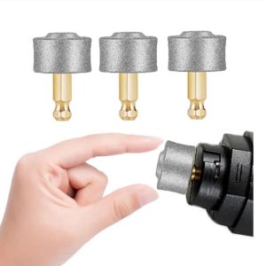 FMSRZX Wear resistant Pet Nail Polish Grinding Head Copper Diamond Pet Nail Grinder Head Pet Grooming Tool 1.3cm Electric Nail Polisher Replacement Pet Paws Grooming