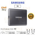 Ổ cứng di động SSD Portable Samsung T7 1TB - USB 3.2 Gen 2 (MU-PC1T0). 
