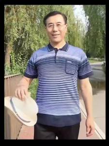 New Arrival [2 Pieces ] Dad Summer Short Sleeve T Shirt Middle-Aged Mens Real Pocket polo Shirt Middle-Aged and Elderly Half-Length Sleeve Thin Top High Quality Fashionable