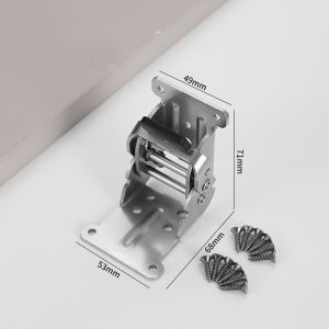 [HCM] Bản lề chân bàn gấp tự khóa 0-90-180° bản lề gấp thông minh-CA666