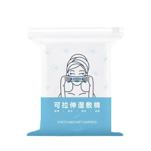 Bông Trang Điểm Co Giãn Tự Nhiên Đắp Lotion Mask Cấp Ẩm Bông Cotton Mỏng Dễ Dàng Kéo Dãn Ôm Mặt Mỏng Mịn Dễ Sử Dụng