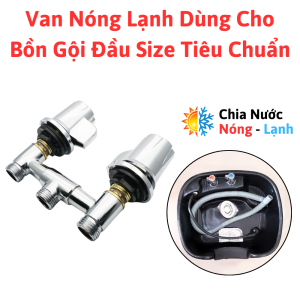 Van Nóng Lạnh Dùng Cho Bồn Gội Đầu Size Tiêu Chuẩn - Loại Tốt  bền đẹp.