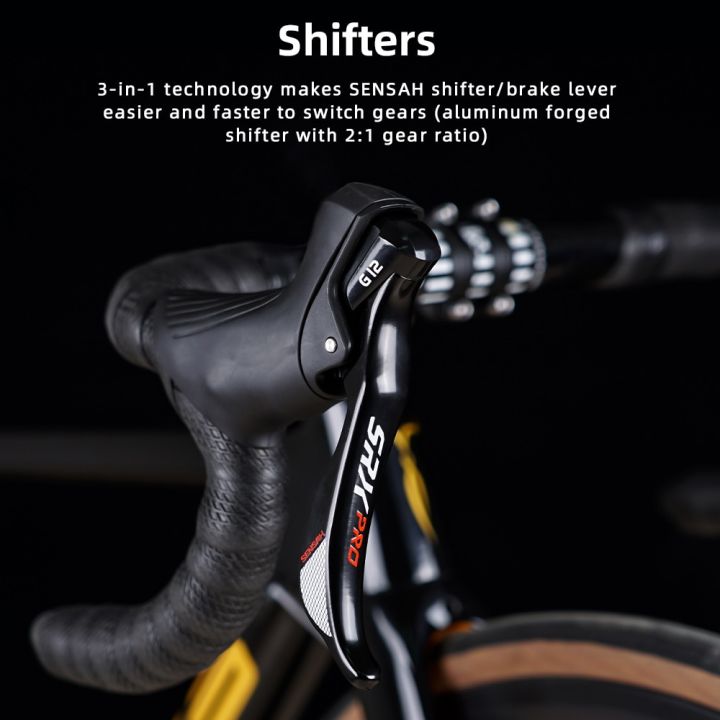 SENSAH Road Shift Lever 2X9 2X10 2X11 /2X12 Speed Bike Brake