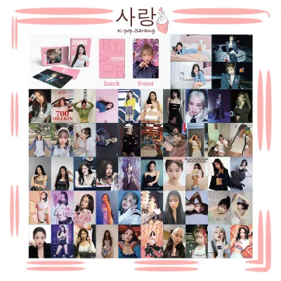 30pcs / 54pcs / 55pcs BLACKPINK LOMO Box Set Jennie Rose Lisa Jisoo Cards Photocards Kpop Collection Kad Photo Hobbies