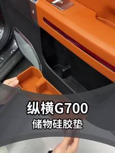 dncnf For Jetour G700 Door Storage Silicone Pad Door Slot Mat Interior Decoration Modification Accessories 2B5Z7