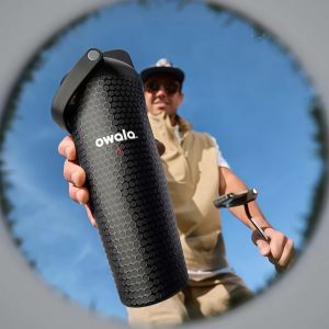 Owala FreeSip Sway 30oz New Golf Red Yellow Limited Edition Insulated Water Bottle