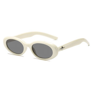 🔥Cc.👍 Retro Small Frame Sunglasses High-end Oval Frame Sunglasses Women UV Resistant Sunglasses