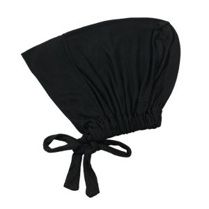 WININ Chế độ mềm Khăn choàng đầu Modal Dây rút co giãn Màu sắc đồng nhất Mũ hijab Thiết kế Có thể điều chỉnh Mũ đội đầu Phụ nữ Hồi giáo