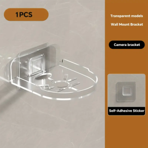 Smartifact Drill-free Camera Holder Transparent Self-adhesive Wall Mounted Bracket
