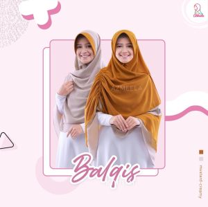 Azmeela Balqis 2 in 1 Khimar 2 Warna