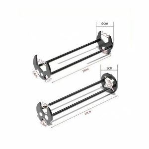 2PCS Sink Repair Wrench Carbon Steel Faucet Installer Basin Wrench Multifunctional Plumbing Tool for Kitchen Bathroom