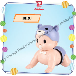 Mainan Anak Bayi Merangkak Crawling Baby Doll Suara Jalan Musik