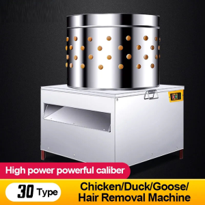 CHUANGCHAO Chicken Plucker Machine Stainless Steel Poultry Plucker 2000w 275r/min Automatic Feather Plucking Machine Chicken Plucker