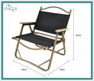 A HAUS เก้าอี้พับได้ เก้าอี้ปิคนิค เก้าอี้แต่งห้อง พับได้ ขนาดใหญ่ รับน้ำหนักได้120kg. อลูมิเนียม เก้าอี้มินิมอล ถอดพับเก็บได้
