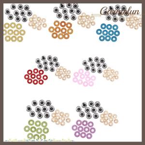 [Carmelun] 10Sets 16MM Stuffed Toys Glitter Safety Eyes Nonwovens Washer Clear Doll Eyes