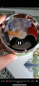 Gạt tàn thuốc tròn màu