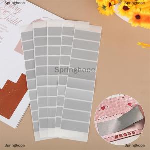 [COD] Springhooe 50ชิ้นสี่เหลี่ยมผืนผ้ารางวัลบัตรรอยขีดข่วนฟิล์มเคลือบสติกเกอร์ปิดแบบ DIY ป้ายแลกของรางวัลบัตรกำนัลแลกของรางวัล