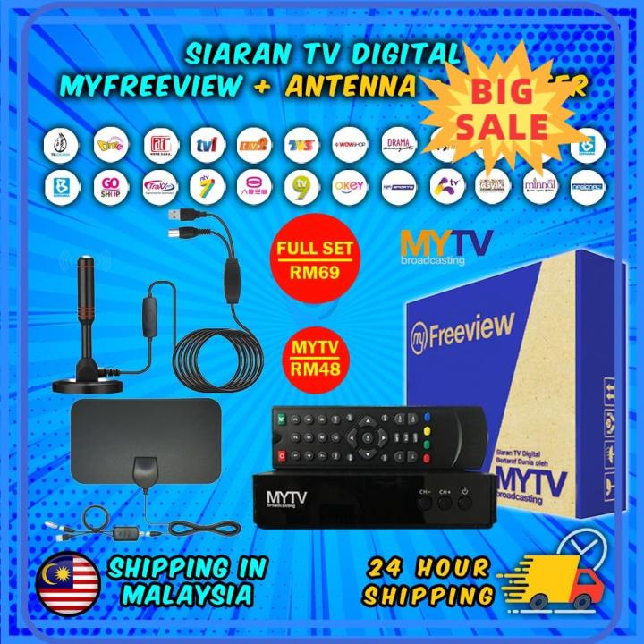 ⭐ [100% ORIGINAL] ⭐ MYTV Original Malaysia Digital TV Myfreeview DVB T2 ...