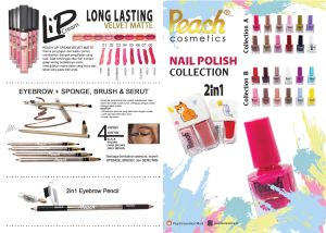 PEACH EYEBROW PENCIL | PENSIL ALIS WATERPROFF