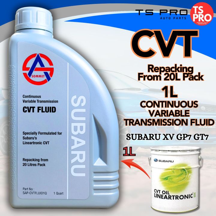 Subaru Genuine CVT Oil Lineartronic II Auto Transmission Fluid 1L