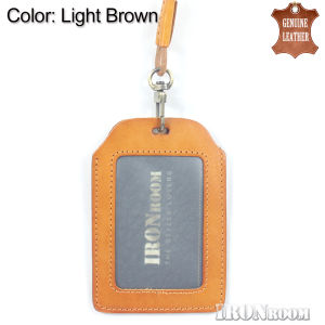 Ironroom Full Leather ID and Door Access Name Card Holder K119
