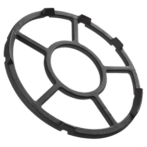 19cm Diameter Wok Rack Gas Stove Support Cooktops Accessory Carbon Steel Texture Stove Rings for Balanced Cooking