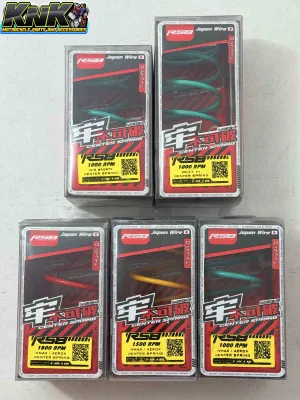 RS8 CENTER SPRING FOR NMAX AEROX MIO SPORTY BEAT FI 1000RPM 1500RPM 1800RPM 100% JAPAN TECHNOLOGY