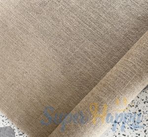 ผ้ากระสอบ (แบ่งขาย 1 หลา)  ป่านกระสอบเนื้อดี ขนาดกว้าง 49 ซ.ม. ห่อช่อดอกไม้ทําพร็อพถ่ายภาพสินค้า