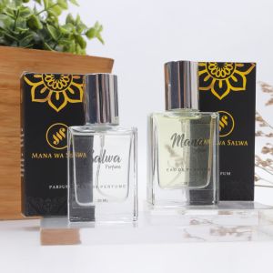 PROMO SPECIAL!!! PARFUM MANA WA SALWA PRIA WANITA (COUPLE) TAHAN LAMA 24 JAM ORI + FREE SAJADAH TRAVEL (ISLAMIC PARFUME VERSION NON ALKOHOL)