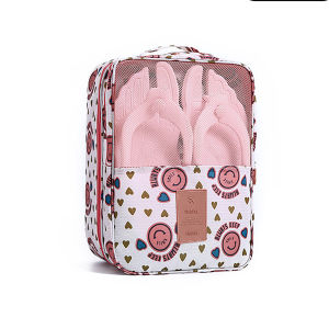 กระเป๋าใส่รองเท้า สำหรับนักเดินทาง กันน้ำ มีช่องแยก พกพาสะดวก น้ำหนักเบา พร้อมหูหิ้ว จัดระเบียบรองเท้าในกระเป๋าเดินทาง ไม่เปื้อนเสื้อผ้า เหมาะกับทุกทริปท่องเที่ยว