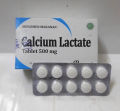Calcium Lactate 500 mg 10 Tablet. 