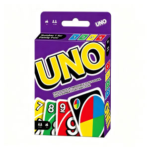 Genuine UNO playing cards a fun casual party multiplayer game UNO playing card toys double-sided flip classic and fun 112 game cards a puzzle game suitable for 2-10 people