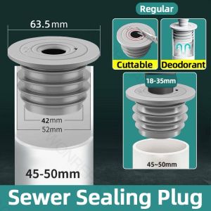 Anti Odor Floor Drain Trap Magnetic Water Seal Plug Universal Fit Washing Machine Kitchen Sink HDB Fast Drainage Insect Proof