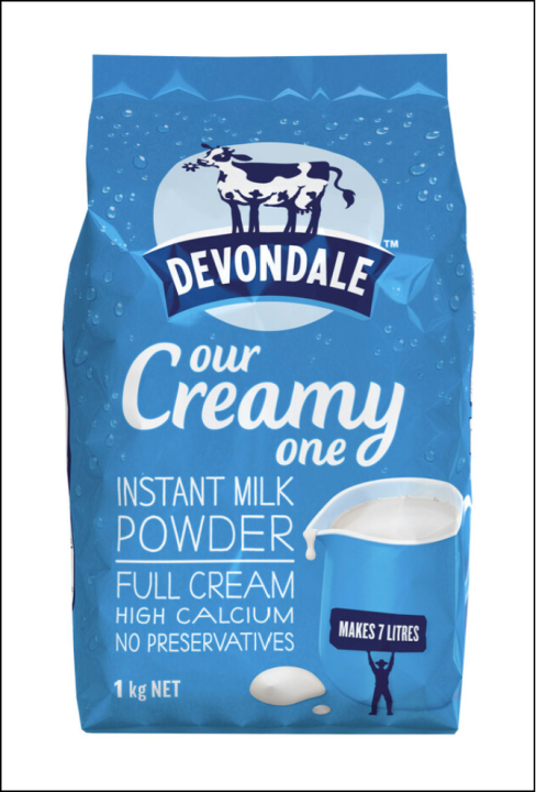 Devondale Instant Full Cream Milk Powder 1kg - Expiry Date 02-May-2025