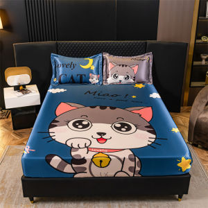 SUNLIGHT HOME Cooling Bedsheet 9 ColorsCute Bed SheetComfortable Mattress Protector