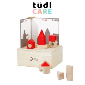 Classic World Perspective Space Building Blocks