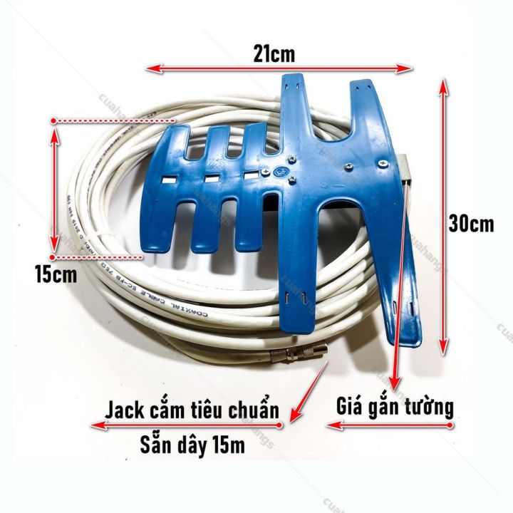 Ăng ten tivi kỹ thuật số Anten tivi truyền hình mặt đất T24G kèm ...