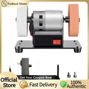 Electric Mini Bench Grinder 7 Inch Variable Speed Sander for Metal Wood and Stone Grinding