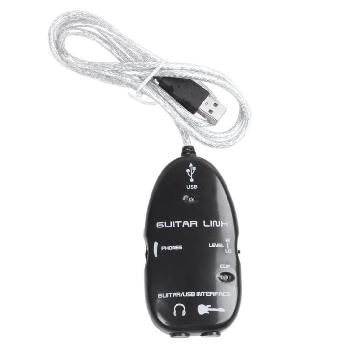 Guitar to USB Interface Link Cable Adapter /PC Recording CD Studio ...