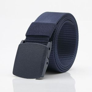Ikat Pinggang Pria Nylon Men Belt Nylon Anti Metal Detector COD - GT