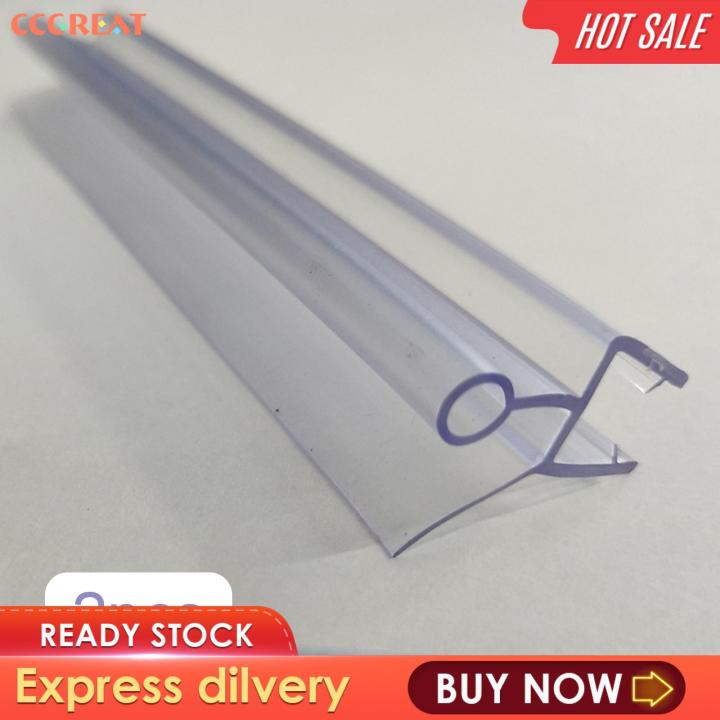 CCGREAT Shower Door Bottom Seal Strips Shower Door Sweeps for Bathroom