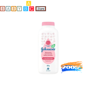 Phấn thơm Phấn Rôm em bé johnsons baby màu hồng 200g Thái Lan