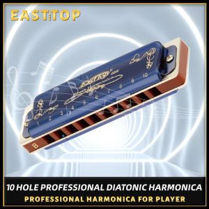 East top Harmonica professional Diatonic Blues Harmonica Mouth Organ for PlayerBeginnerBirthday Gift2026