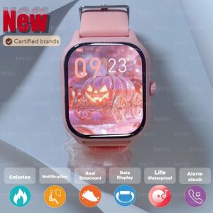 2025 New Smart Watch For Women Full Touch Screen Bluetooth Call Waterproof Watches Sport Fitness Tracker Smartwatch
