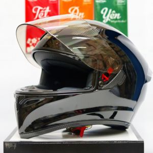 Mũ Bảo Hiểm ROYAL M138B Siêu Phẩm Đen Bóng /Bảo Hành 12 Tháng