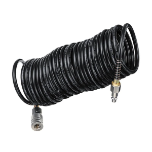 5m Long Air Hose with Quick Coupling Weather Resistant Hose Flexible Air Hose for Automotive & Workshop Application