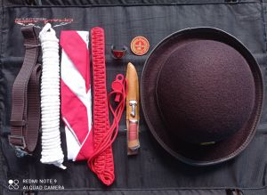 PAKET PRAMUKA SMP PUTRI PENGALANG LENGKAP 9 BARANG